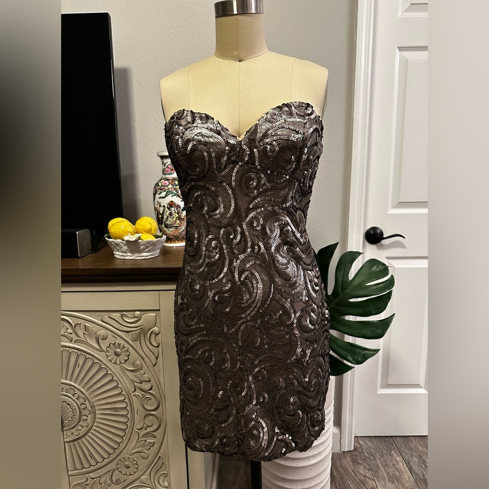 City Studio Sequin Dress Sz. 7